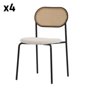 Wohnli Möbelsuche - Esszimmerstühle 4er Set Beige