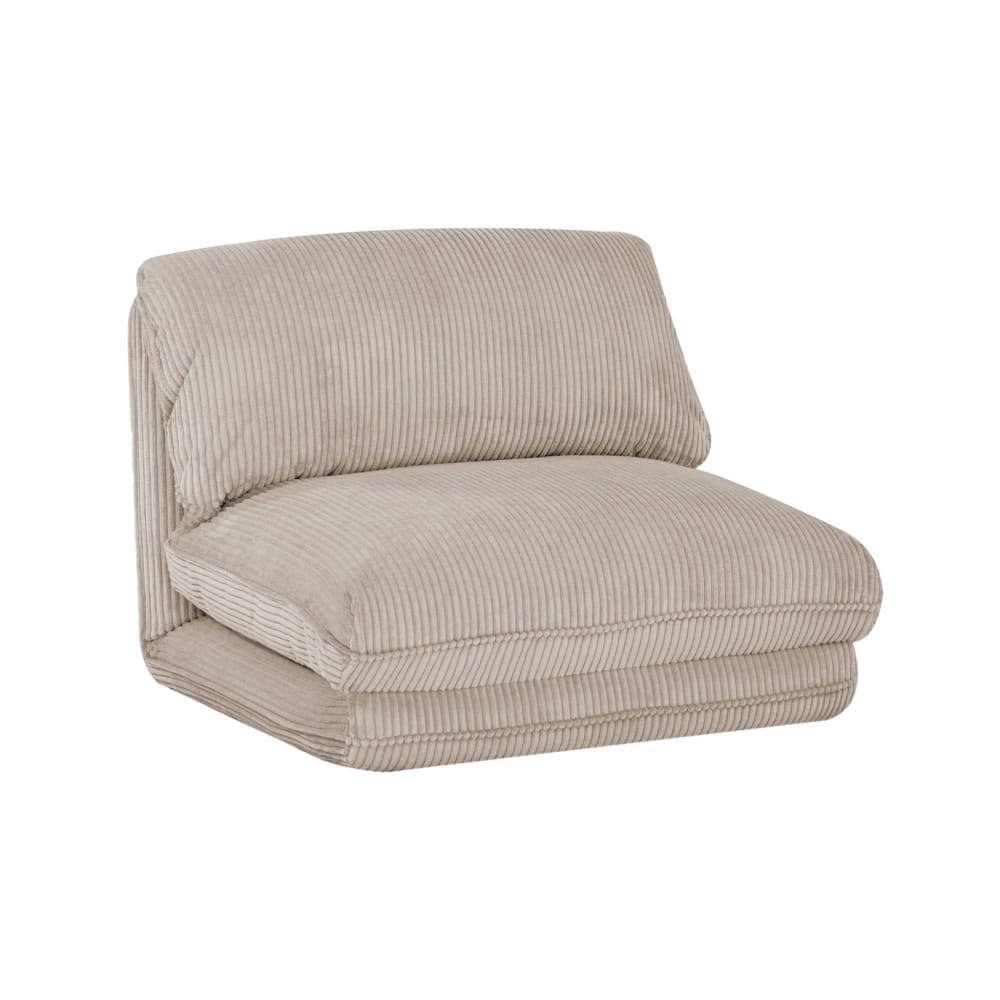 wohnli-moebel-suche-M25060614 Wohnli Möbelsuche - Sessel mit Schlaffunktion und Cordbezug in beige