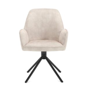 64x88x60cm Stoff Beige Benoa Möbel Esszimmermöbel Stühle