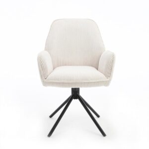 64x88x60cm Stoff Taupe Benoa Möbel Esszimmermöbel Stühle