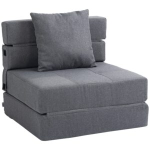 wohnli-moebel-suche-M25062027 Wohnli Möbelsuche - Schlafsofa-Sessel 1er grau Stoff