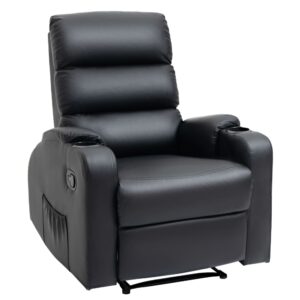 wohnli-moebel-suche-M25062053 Wohnli Möbelsuche - Schwarzbezogener Relax-Sessel mit Neigefunktion