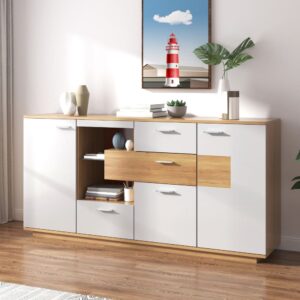 wohnli-moebel-suche-M25063407-1 Weiß und Eiche