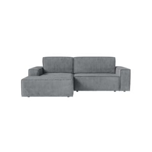 Wohnli Möbelsuche - Ecksofa mit Cordbezug 3-Sitzer
