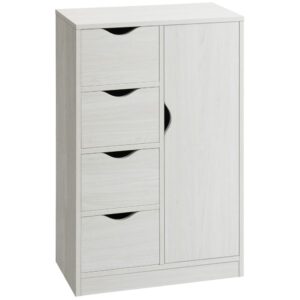 wohnli-moebel-suche-M25063920 Wohnli Möbelsuche - Moderner Kommodenbuffet 4 Schubladen Weißholz
