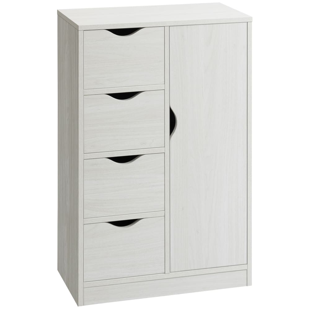 wohnli-moebel-suche-M25063920 Wohnli Möbelsuche - Moderner Kommodenbuffet 4 Schubladen Weißholz