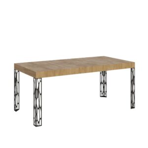 Wohnli Möbelsuche - Ausziehtisch 90x200/304 cm in Holzoptik Eiche Natur