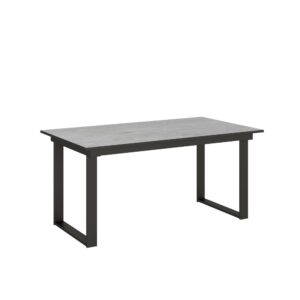 wohnli-moebel-suche-M25066181 Wohnli Möbelsuche - Ausziehtisch 90x160/220 cm in Holzoptik Zementgrau