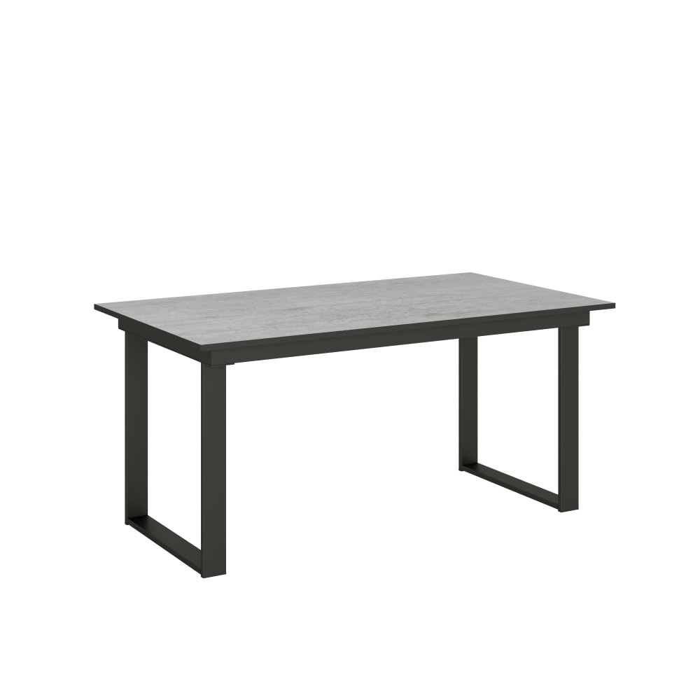 wohnli-moebel-suche-M25066181 Wohnli Möbelsuche - Ausziehtisch 90x160/220 cm in Holzoptik Zementgrau