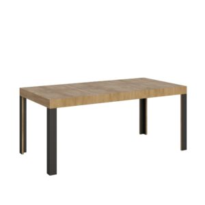 Wohnli Möbelsuche - Ausziehtisch 90x200/304 cm in Holzoptik Eiche Natur