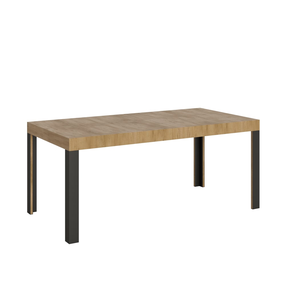 Wohnli Möbelsuche - Ausziehtisch 90x200/304 cm in Holzoptik Eiche Natur