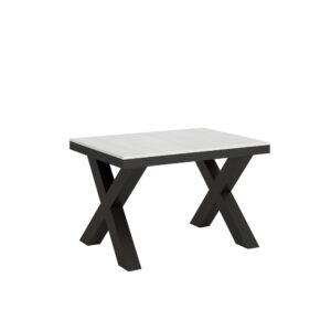 wohnli-moebel-suche-M25066202 Wohnli Möbelsuche - Ausziehtisch 90x120/224 cm in Holzoptik Esche weiß