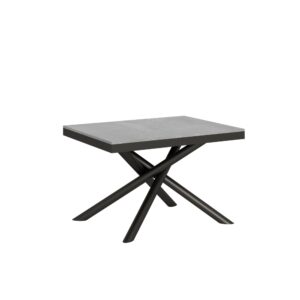 wohnli-moebel-suche-M25066213 Wohnli Möbelsuche - Ausziehtisch 90x120/380 cm in Holzoptik Zementgrau