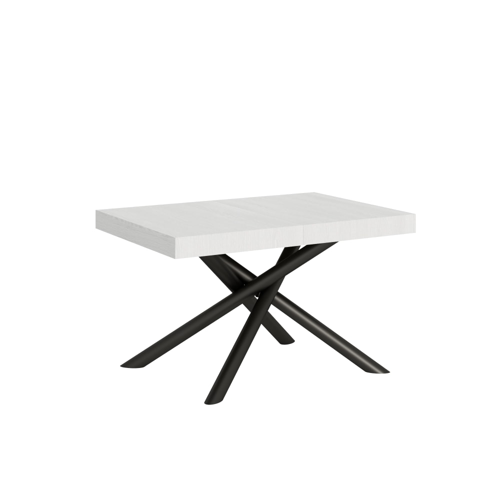 wohnli-moebel-suche-M25066227 Wohnli Möbelsuche - Ausziehtisch 90x120/380 cm in Holzoptik Esche weiß