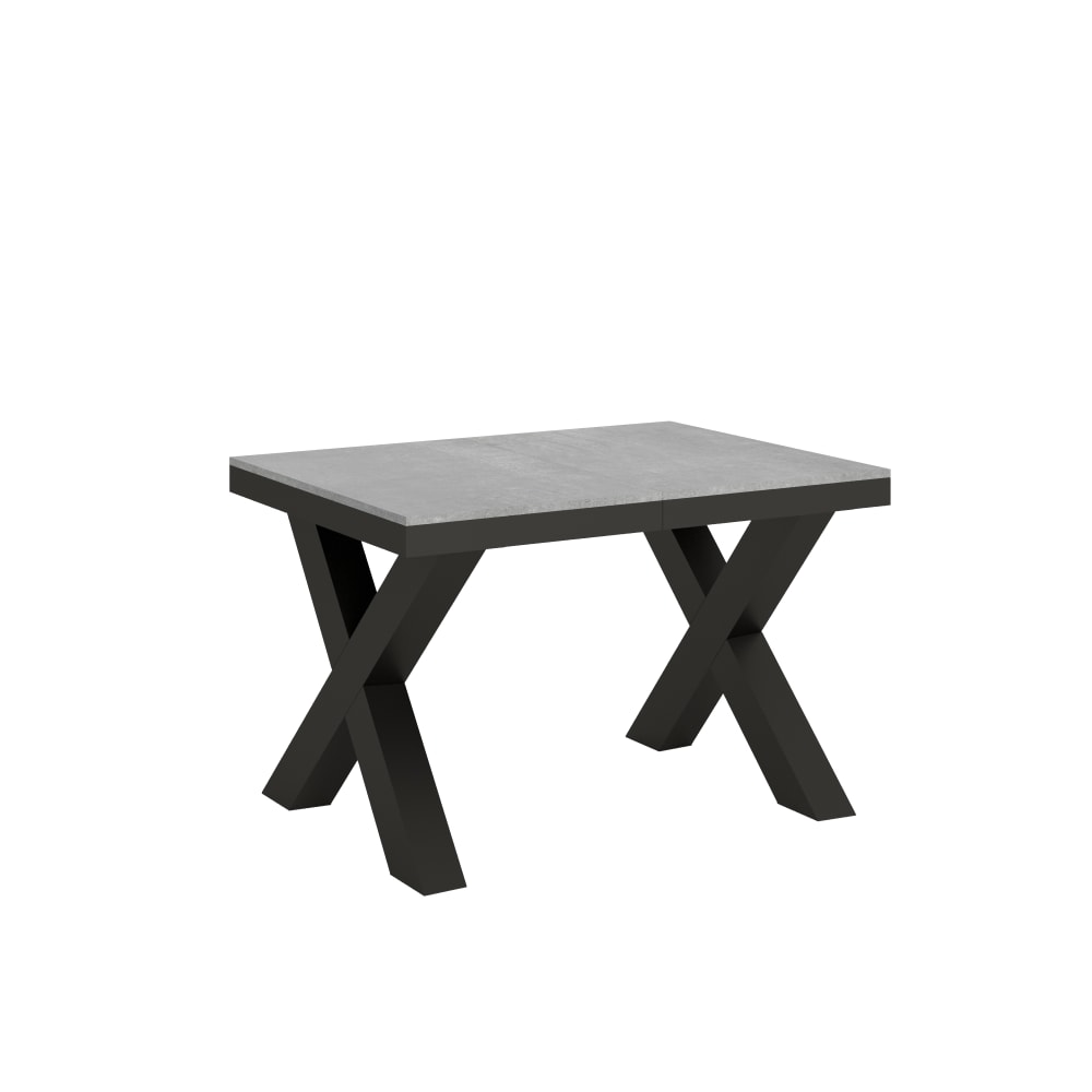 wohnli-moebel-suche-M25066260 Wohnli Möbelsuche - Ausziehtisch 90x120/224 cm in Holzoptik Zementgrau