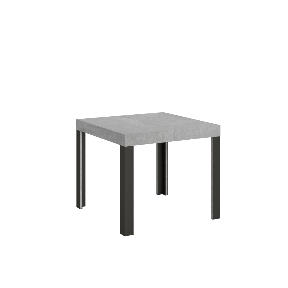 wohnli-moebel-suche-M25066269 Wohnli Möbelsuche - Ausziehtisch 90x90/246 cm in Holzoptik Zementgrau