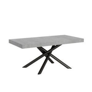 wohnli-moebel-suche-M25066282 Wohnli Möbelsuche - Ausziehtisch 90x180/440 cm in Holzoptik Zementgrau