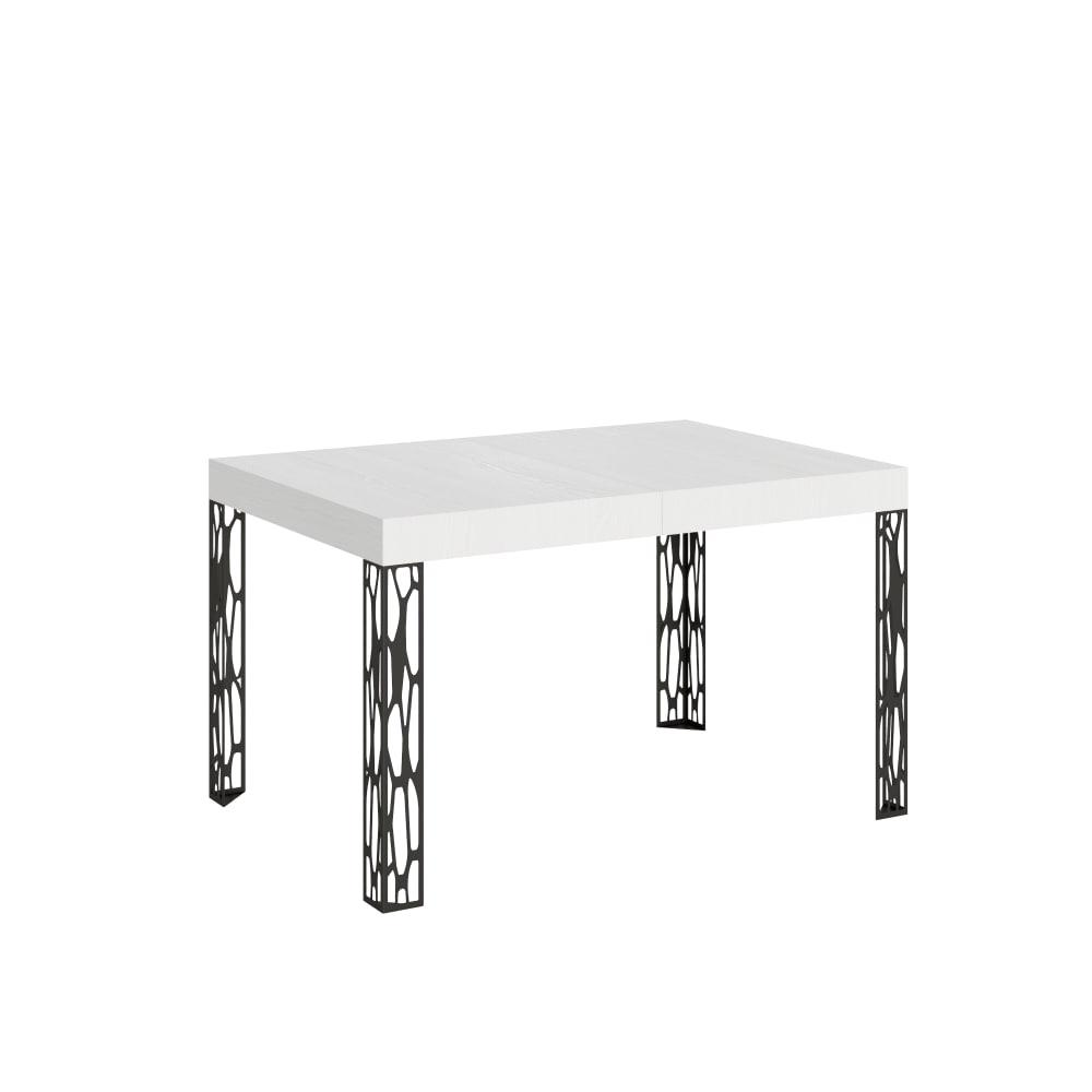wohnli-moebel-suche-M25066451 Wohnli Möbelsuche - Ausziehtisch 80x140/224 cm in Holzoptik Esche weiß