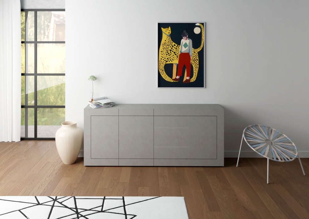 5cm in Holzoptik Kaschmir