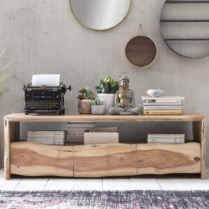 50x46x146cm Holz Braun SIT Möbel Möbel Wohnzimmermöbel TV-Möbel