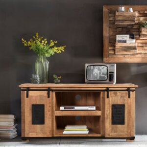 40x63x130cm Holz Braun SIT Möbel Möbel Wohnzimmermöbel TV-Möbel