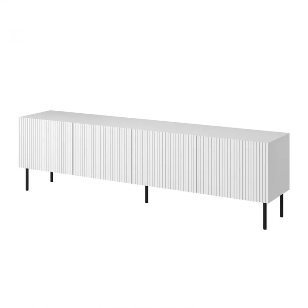 wohnli-moebel-suche-M25067130 Wohnli Möbelsuche - 4-türiger TV-Schrank mit Metallfuß 200x52 cm
