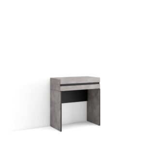 wohnli-moebel-suche-M25068039 Wohnli Möbelsuche - Schminktisch Holzeffekt 70x35x75cm Zementgrau