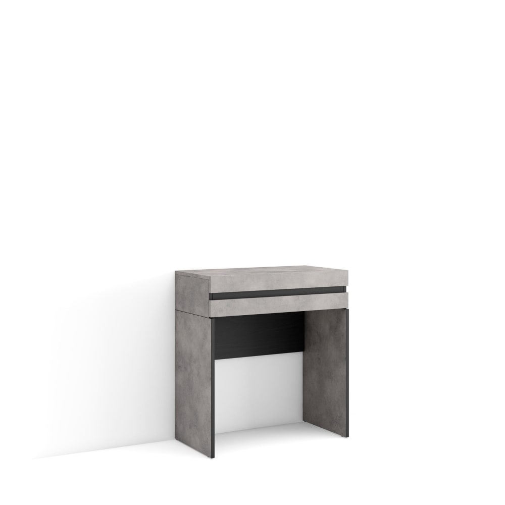 wohnli-moebel-suche-M25068039 Wohnli Möbelsuche - Schminktisch Holzeffekt 70x35x75cm Zementgrau