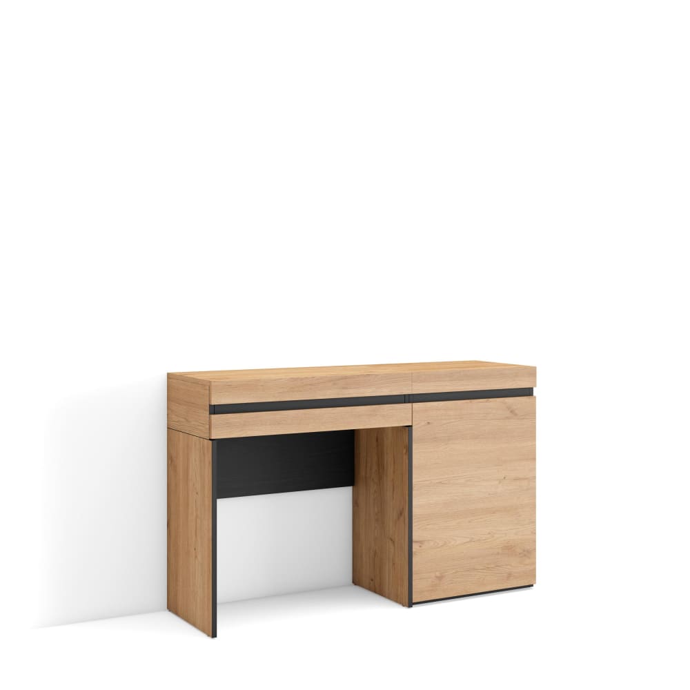 wohnli-moebel-suche-M25068047 Wohnli Möbelsuche - Schminktisch Holzeffekt 121x35x75cm Eiche