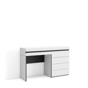 wohnli-moebel-suche-M25068050 Wohnli Möbelsuche - Schminktisch Holzeffekt 127x35x75cm Weiß