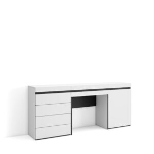wohnli-moebel-suche-M25068051 Wohnli Möbelsuche - Schminktisch Holzeffekt 177x35x75cm Weiß