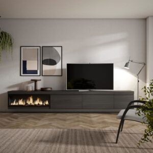 wohnli-moebel-suche-M25068076-1 317x45x35cm Spanplatte Schwarz Skraut home Möbel Wohnzimmermöbel TV-Möbel