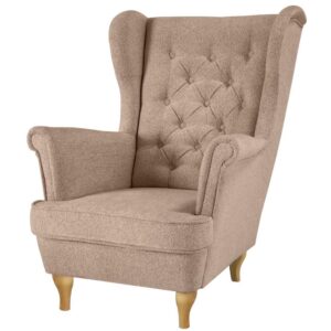 Wohnli Möbelsuche - Sessel mit Buche Holzbeinen