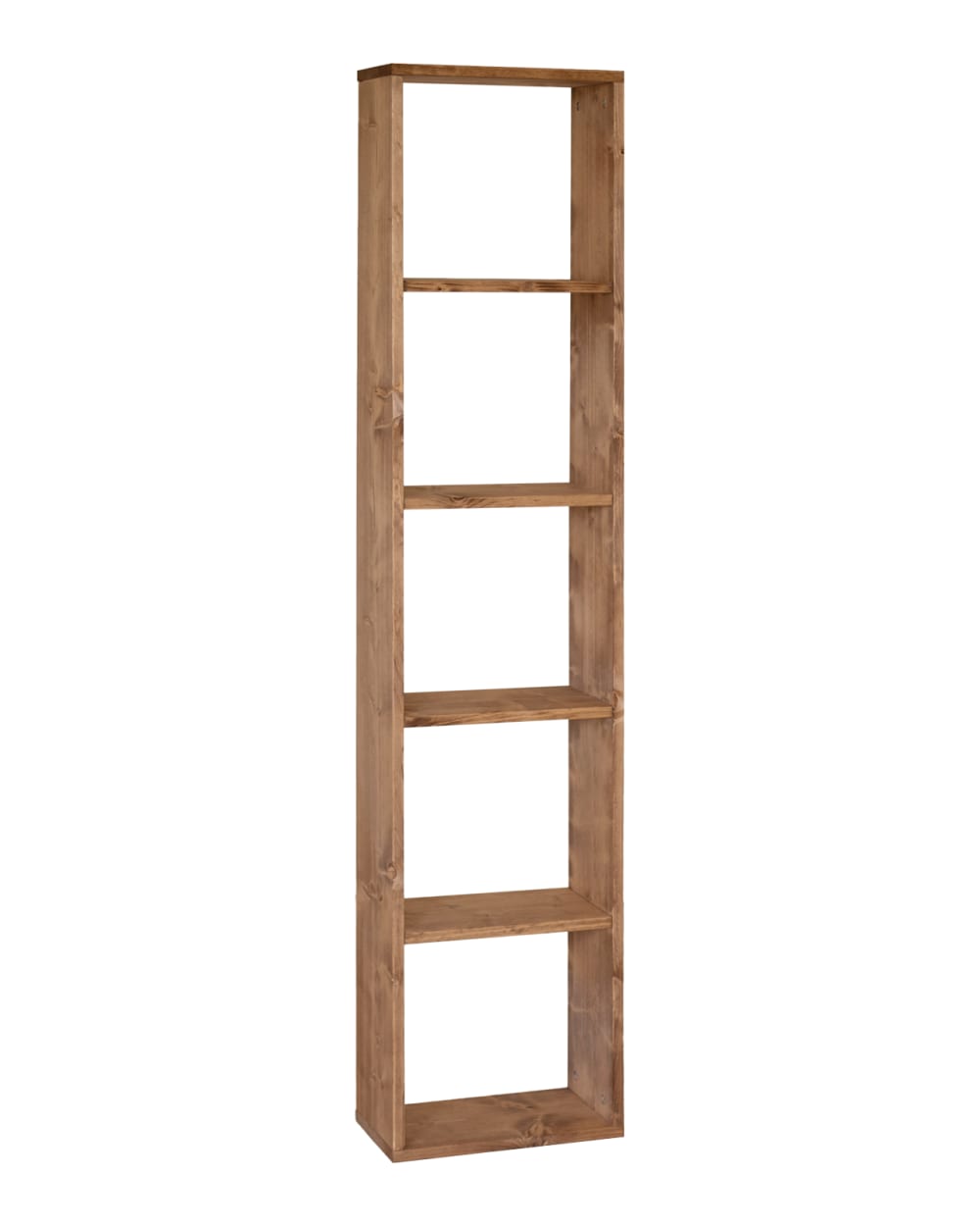 wohnli-moebel-suche-M25068681 Wohnli Möbelsuche - Massivholz-Regal in Dunkel-Eiche mit 4 Böden