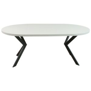 wohnli-moebel-suche-M25068986-1 Ausziehtisch Greige/Schwarz 100–180x100 cm 100x77x100cm Spanplatte Taupe Selsey Möbel Esszimmermöbel Esstische