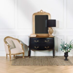 wohnli-moebel-suche-M25069248-1 Sessel aus massivem Gummibaumholz und Leinen Beige 71x89x73cm Holz Beige Robin des Bois Sofas und Sessel Sessel, Poufs und Fußbänke Sessel
