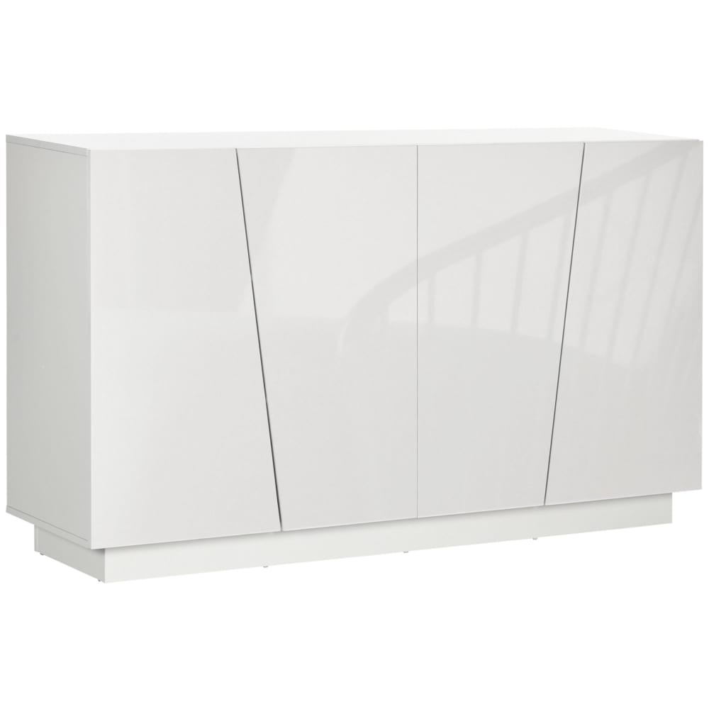 wohnli-moebel-suche-M25072302 Wohnli Möbelsuche - Weißer Regal-Schrank mit verstellbaren Türen
