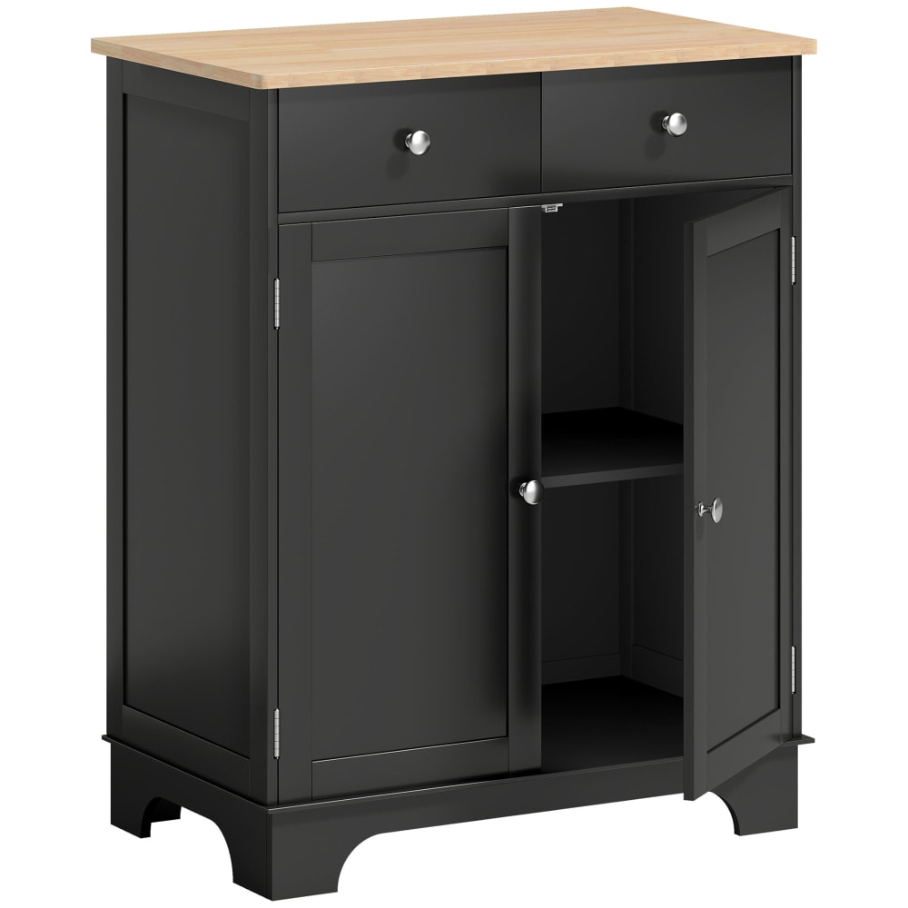 wohnli-moebel-suche-M25072803 Wohnli Möbelsuche - Schwarz- & Naturholz-Kleiderschrankkommode