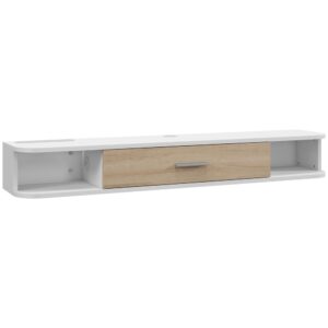 wohnli-moebel-suche-M25072832 Wohnli Möbelsuche - Weißer Eichenoptik-Wand-TV-Schrank mit Klapptür
