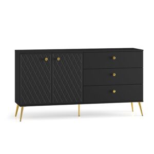 Wohnli Möbelsuche - Sideboard 3D-Karo-Muster aus MDF