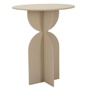 wohnli-moebel-suche-M25073915 Wohnli Möbelsuche - Cremefarbener Couchtisch aus Metall cm ø 45x58