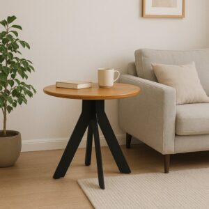 60x55x60cm Holz Braun Benoa Möbel Wohnzimmermöbel Beistelltische