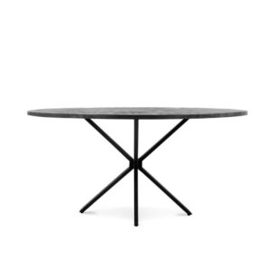 150x76x150cm Holz Schwarz Benoa Möbel Esszimmermöbel Esstische