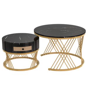 wohnli-moebel-suche-M25074836 Wohnli Möbelsuche - 2er-Set runder Couchtische