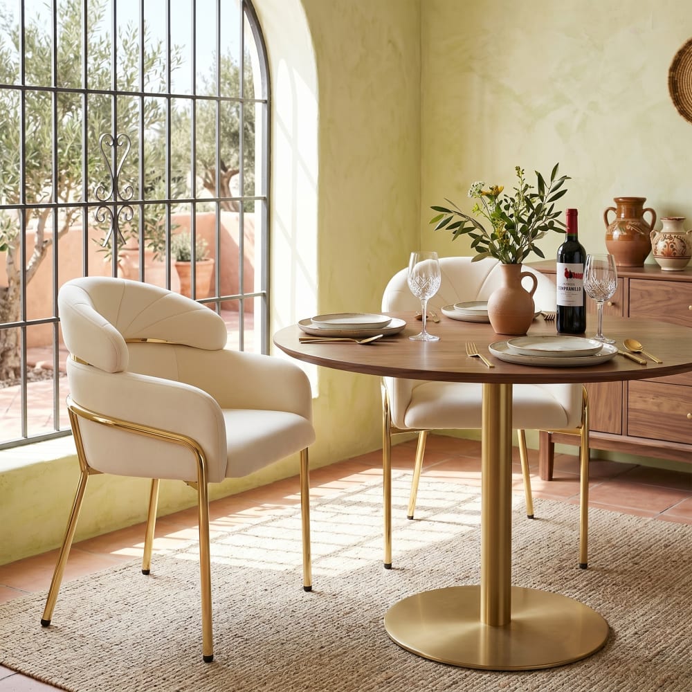 wohnli-moebel-suche-M25074851 Wohnli Möbelsuche - 2er-Set Esszimmerstühle aus Samt