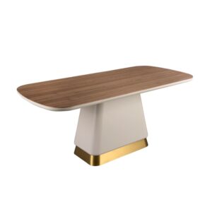 wohnli-moebel-suche-M25075068 Wohnli Möbelsuche - Rechteckiger Esstisch aus Nussbaum und beigem Holz