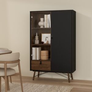 wohnli-moebel-suche-M25075260-1 8 cm - Nussbaumdekor und Schwarz