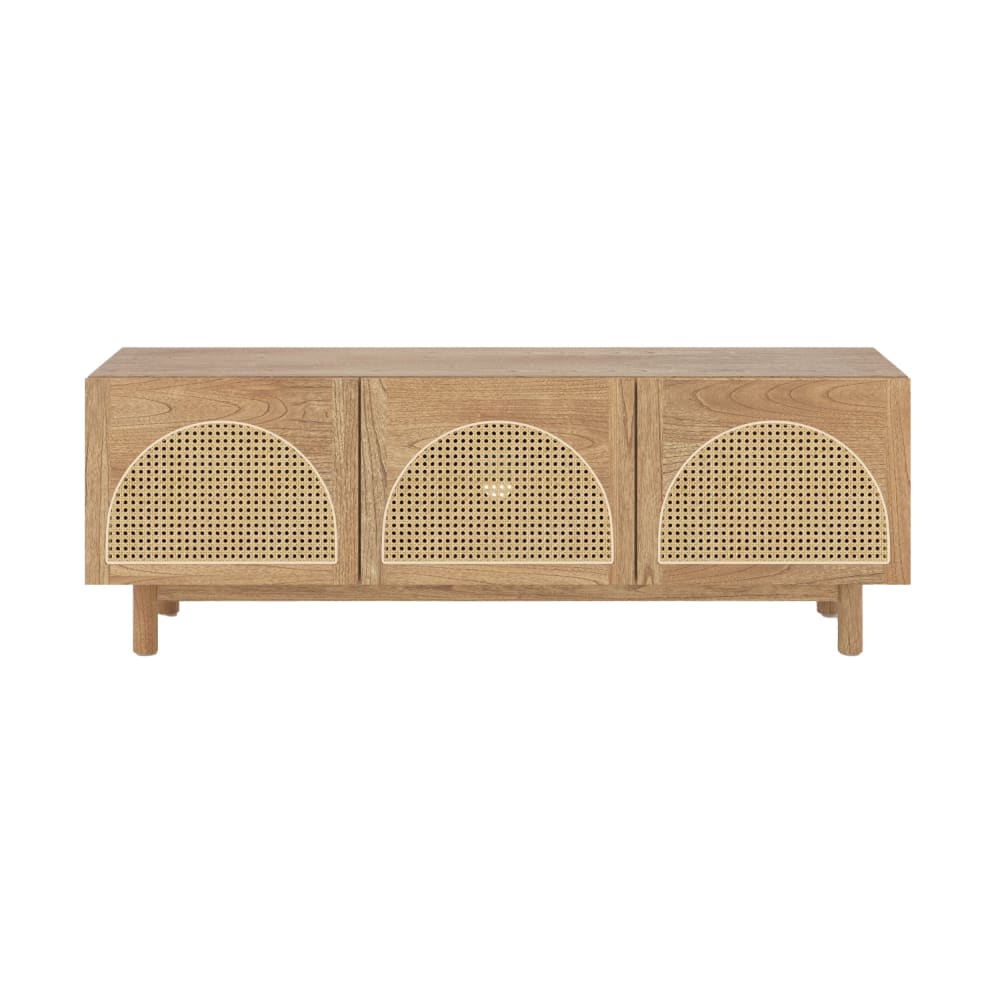 wohnli-moebel-suche-M25075353 Wohnli Möbelsuche - TV-Möbel aus massivem Mindi-Holz und Rattan 160 cm