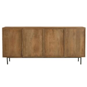 Wohnli Möbelsuche - 4-türiges Sideboard aus Massivholz