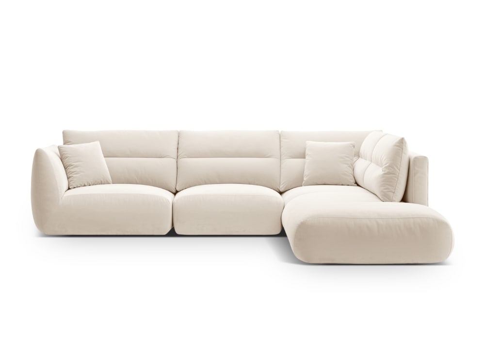 wohnli-moebel-suche-M25076706 Wohnli Möbelsuche - 7-Sitzer Ecksofa rechts aus Samt elfenbein